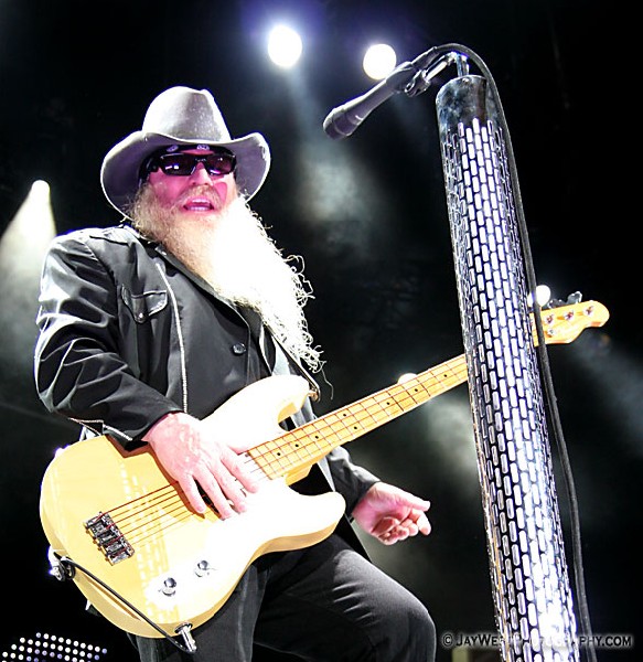 Dusty Hill of ZZ Top