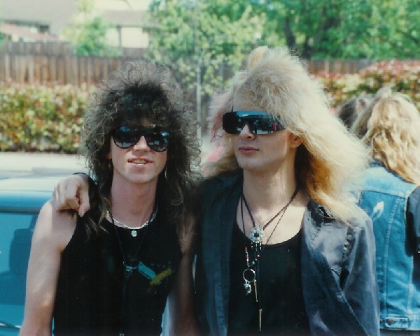 Me & Rikki Rocket of Poison