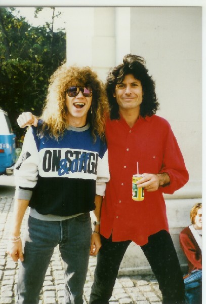 Me & Eric Bazilian of The Hooters