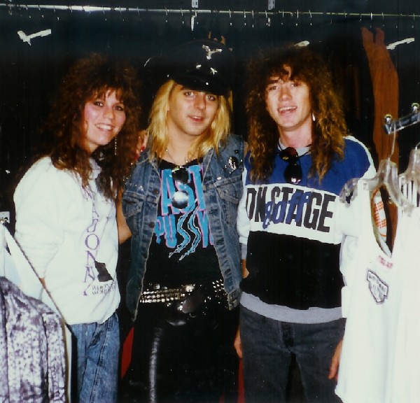 Me with an Ex & Taime Downe of Faster Pussycat