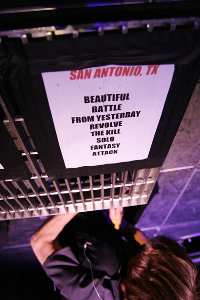 30 Seconds To Mars/ Taste Of Chaos / San Antonio Texas 3-04-2007