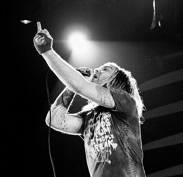 Bert McCraken of The Used