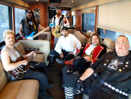 Jolly Garogers on the Gibson Bus