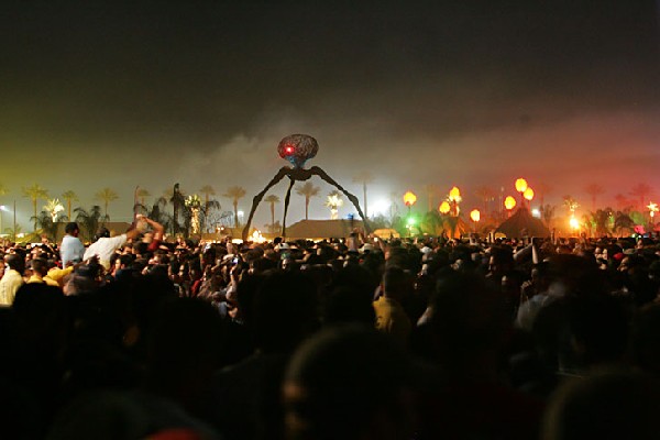 War of the Worlds Art Installation Coachella 2007