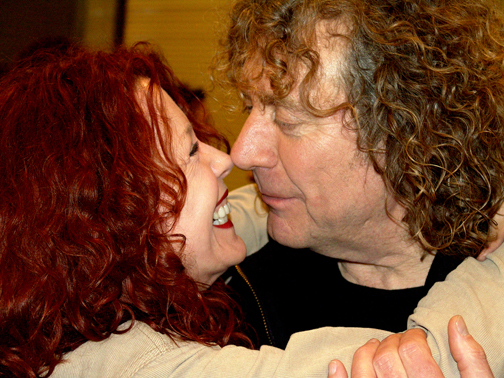 Robert Plant & Pamela De Barres