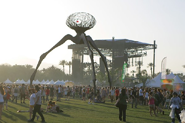 War of the Worlds art installation Coachella 2007