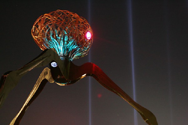 War of the Worlds art installation Coachella  2007