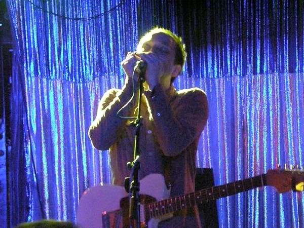 Brandon Summers of the Helio Sequence playing the Harmonica Song