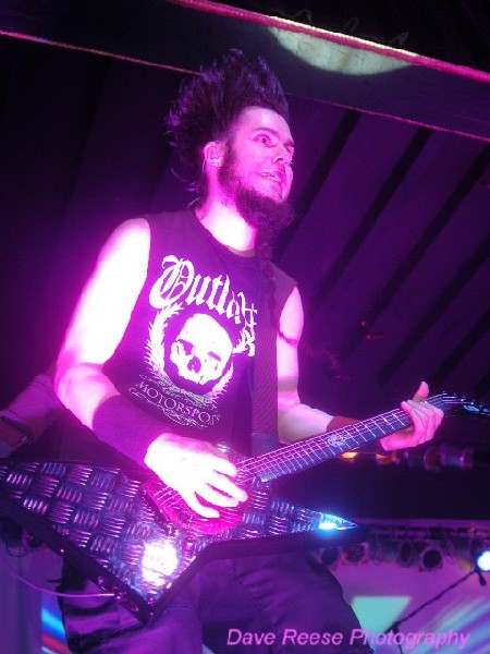Wayne Static enjoying himself!