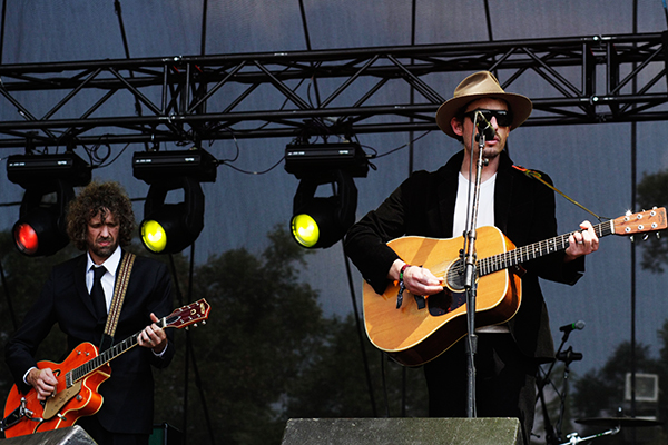 Jakob Dylan on the ATT&T Stage at ACL 9/26/07