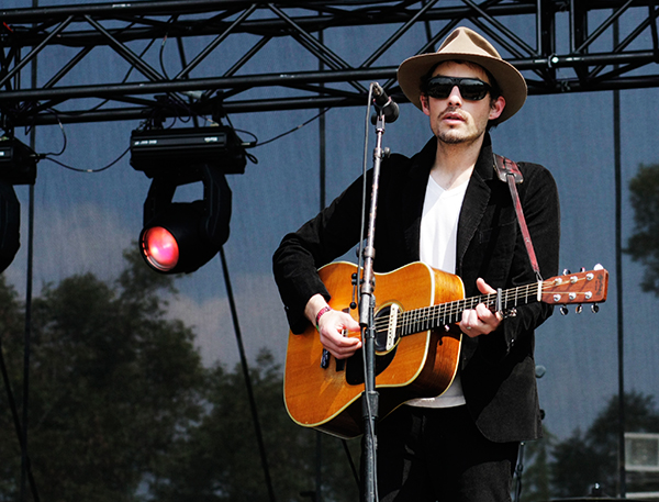 Jakob Dylan on the ATT&T Stage at ACL 9/26/07