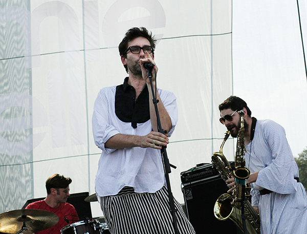 Jamie Lidell on the Dell Stage at ACL on 9/26/08
