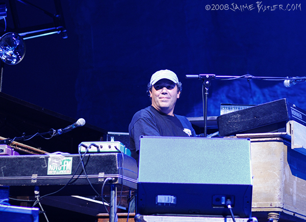 John Hermann with Widespread Panic at The Backyard 10/11/08