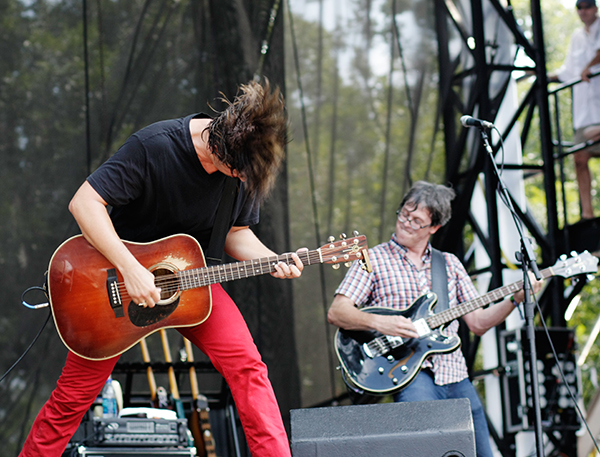 Old 97's on the ATT&T Stage at ACL on 9/27/08