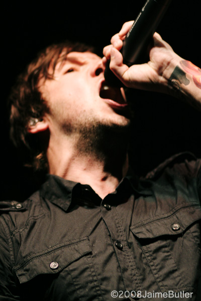 Pierre Bouvier of Simple Plan (Austin Music Hall 5/11/08)