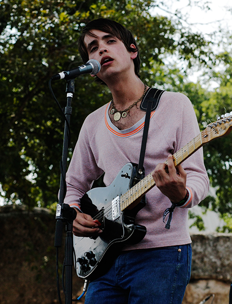 Strange Boys on the Austin Ventures Stage at ACL 9/26/08