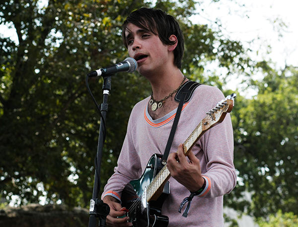 Strange Boys on the Austin Ventures Stage at ACL 9/26/08