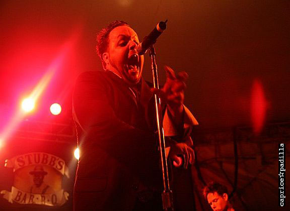 Justin Furstenfeld of BLUE OCTOBER