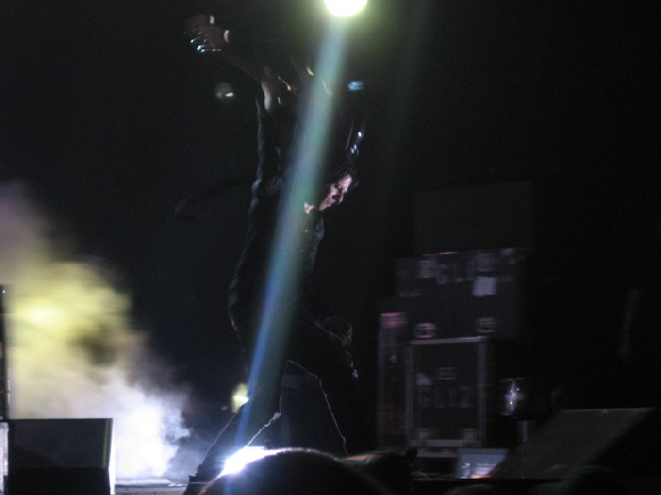 Arron North Smashing Guitar