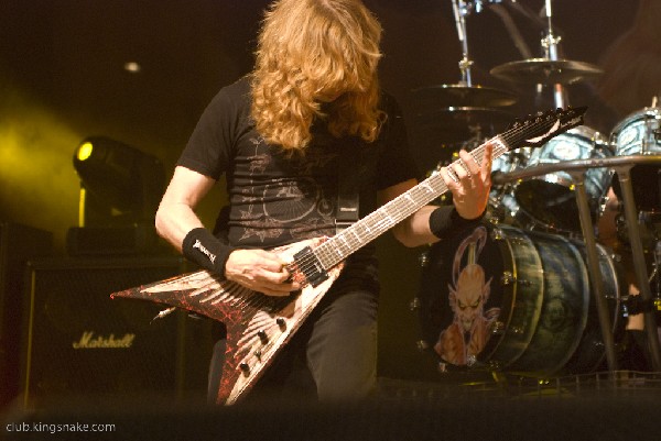 Megadeth at Gigantour 2008