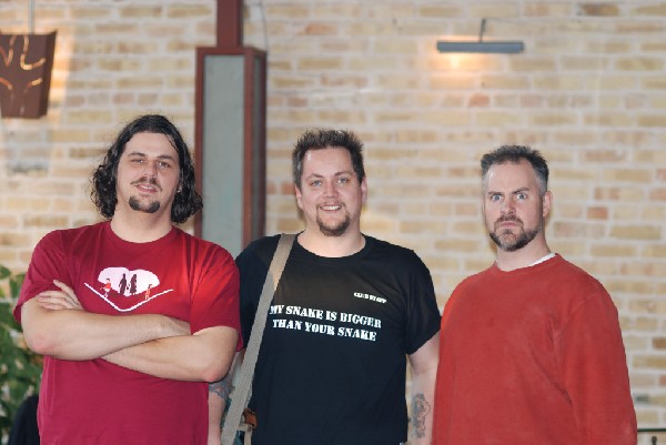 club kingsnake photographer Clint Gilders and the guys from Ask A Ninja at