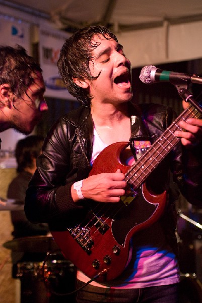Astra Heights at Lambert's Patio.  SXSW 2008