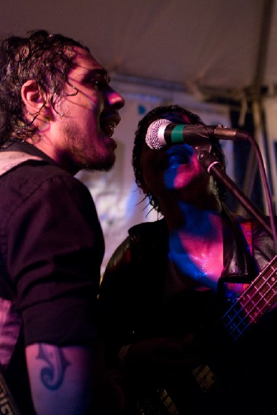 Astra Heights at Lambert's Patio.  SXSW 2008