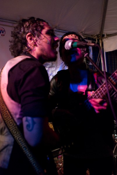 Astra Heights at Lambert's Patio.  SXSW 2008