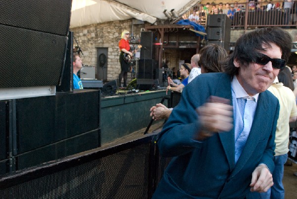Beatle Bob at The Ravonettes at the Spin Party.  SXSW 2008