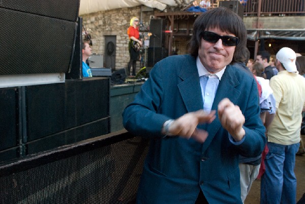 Beatle Bob at The Ravonettes at the Spin Party.  SXSW 2008