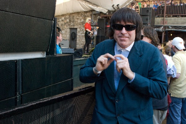 Beatle Bob at The Ravonettes at the Spin Party.  SXSW 2008