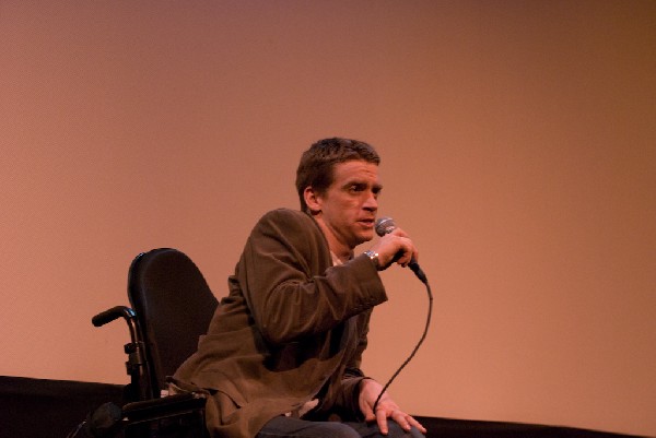 Q and A after the screening of Body of War