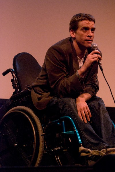 Q and A after the screening of Body of War