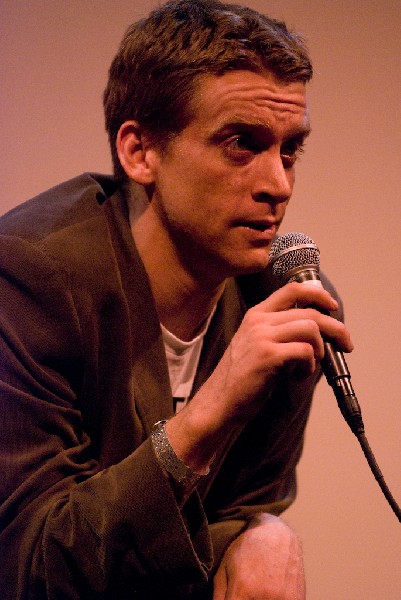 Q and A after the screening of Body of War