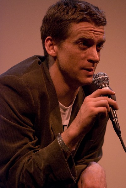 Q and A after the screening of Body of War