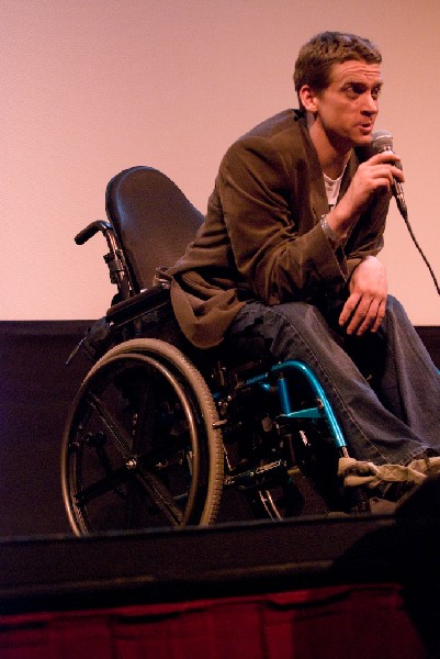 Q and A after the screening of Body of War