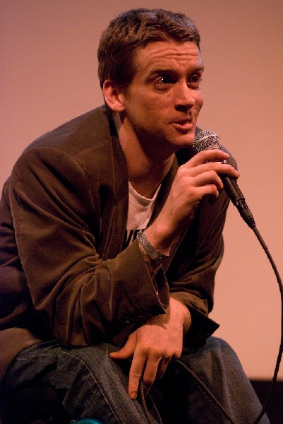 Q and A after the screening of Body of War