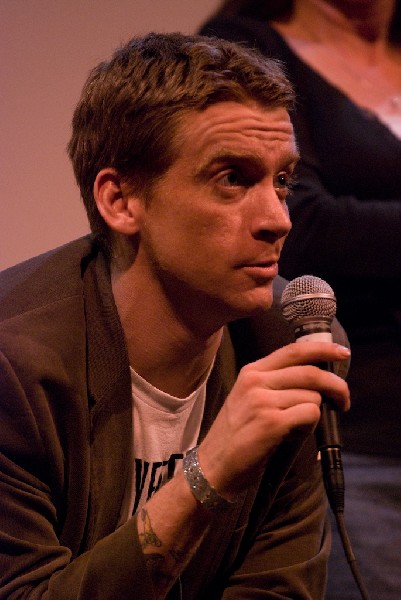 Q and A after the screening of Body of War