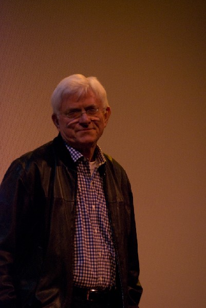 Q and A after the screening of Body of War