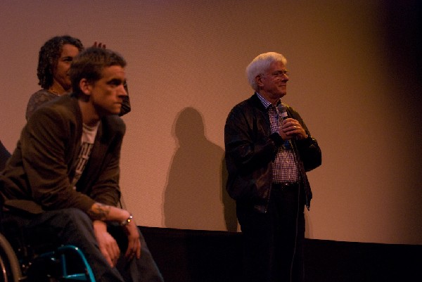 Q and A after the screening of Body of War