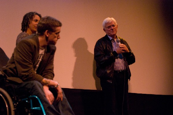 Q and A after the screening of Body of War