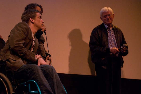 Q and A after the screening of Body of War