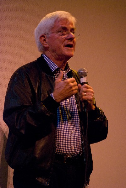 Q and A after the screening of Body of War