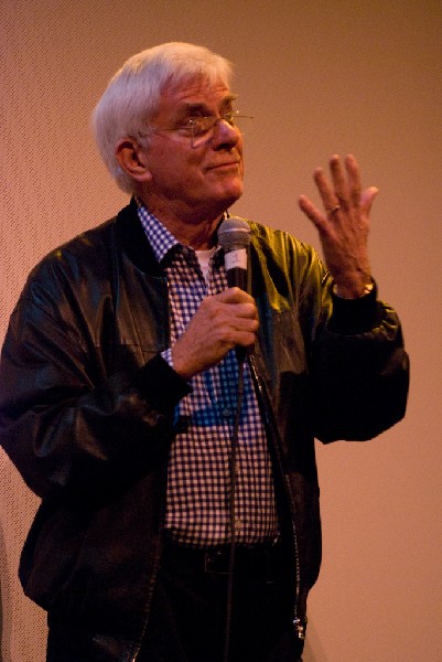 Q and A after the screening of Body of War