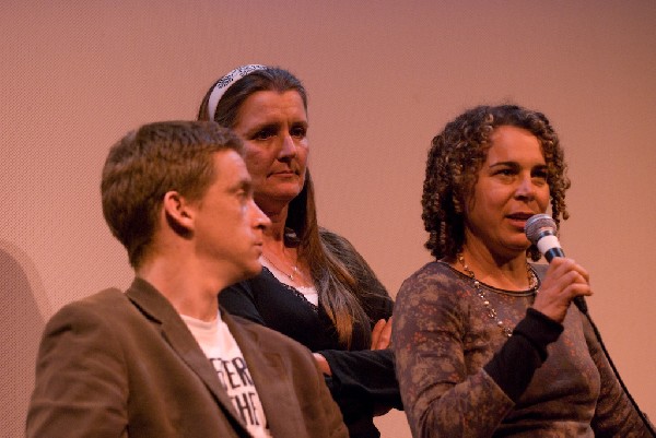 Q and A after the screening of Body of War