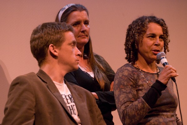 Q and A after the screening of Body of War