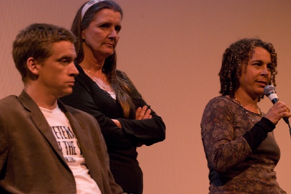 Q and A after the screening of Body of War