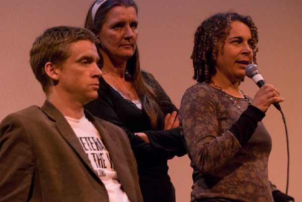 Q and A after the screening of Body of War