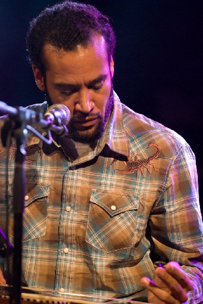 Ben Harper at the Body of War Showcase.  Stubb's BBQ SXSW 2008