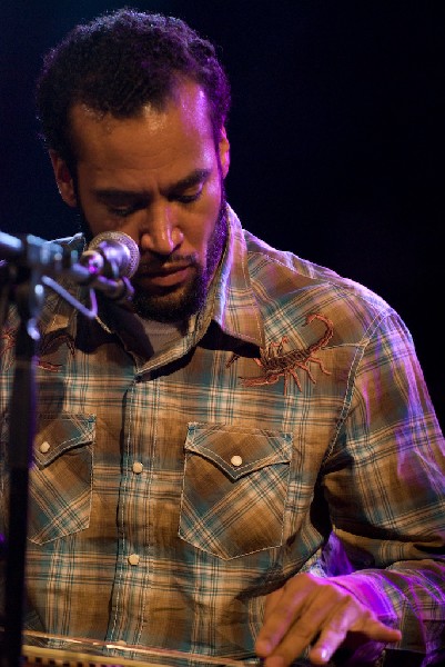 Ben Harper at the Body of War Showcase.  Stubb's BBQ SXSW 2008
